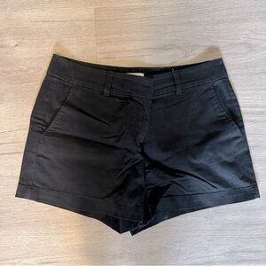 Loft 4” Black Shorts Size 6
